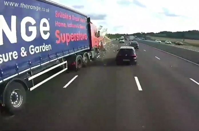 truck accident m1