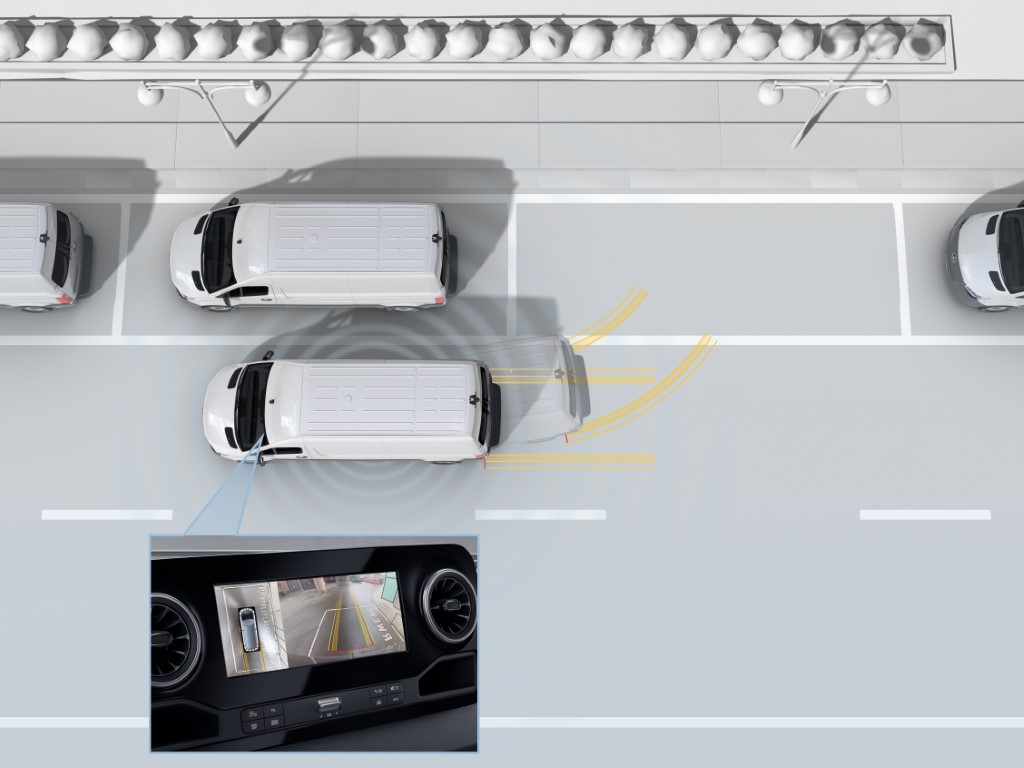 Mercedes-Benz Sprinter – Parking Package with 360° camera Mercedes-Benz Sprinter – Parking Package with 360° camera