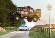 Video : Φορτηγό Kamaz κάνει άλμα πάνω απο Lamborghini Huracan