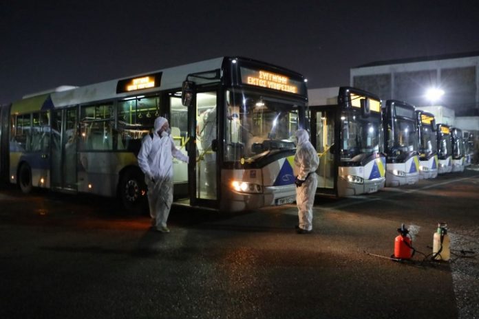 Προφυλακτικά μέτρα για την προστασία επιβατικού κοινού και εργαζομένων από τη μετάδοση του COVID-19 εφαρμόζει ο ΟΑΣΑ