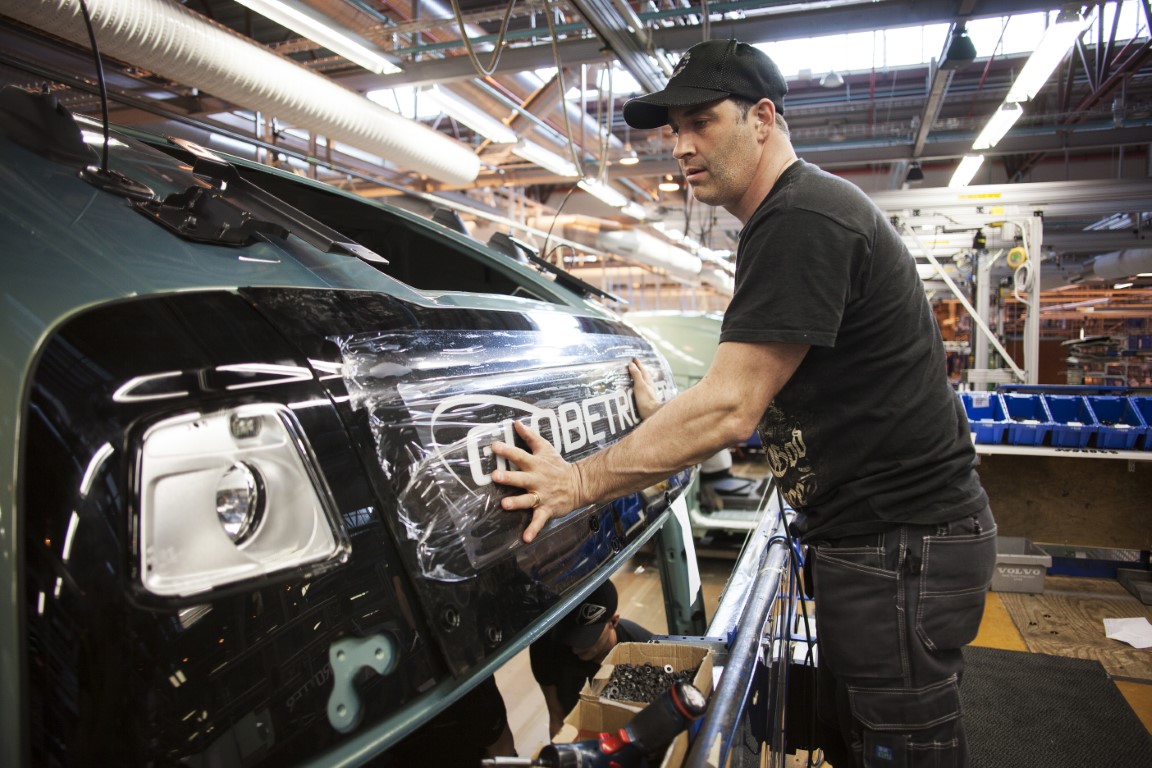 Volvo γραμμή παραγωγής 3