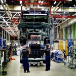 Volvo γραμμή παραγωγής