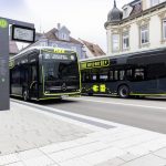 Die neuen eCitaro der Reutlinger Stadtverkehrsgesellschaft (RSV) bewähren sich bereits im Testeinsatz. 

The new eCitaro buses at Reutlinger Stadtverkehrsgesellschaft (RSV) have already proven themselves in test operations.
