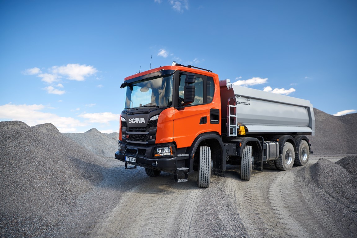 Scania G 450 XT 8x4 tipper