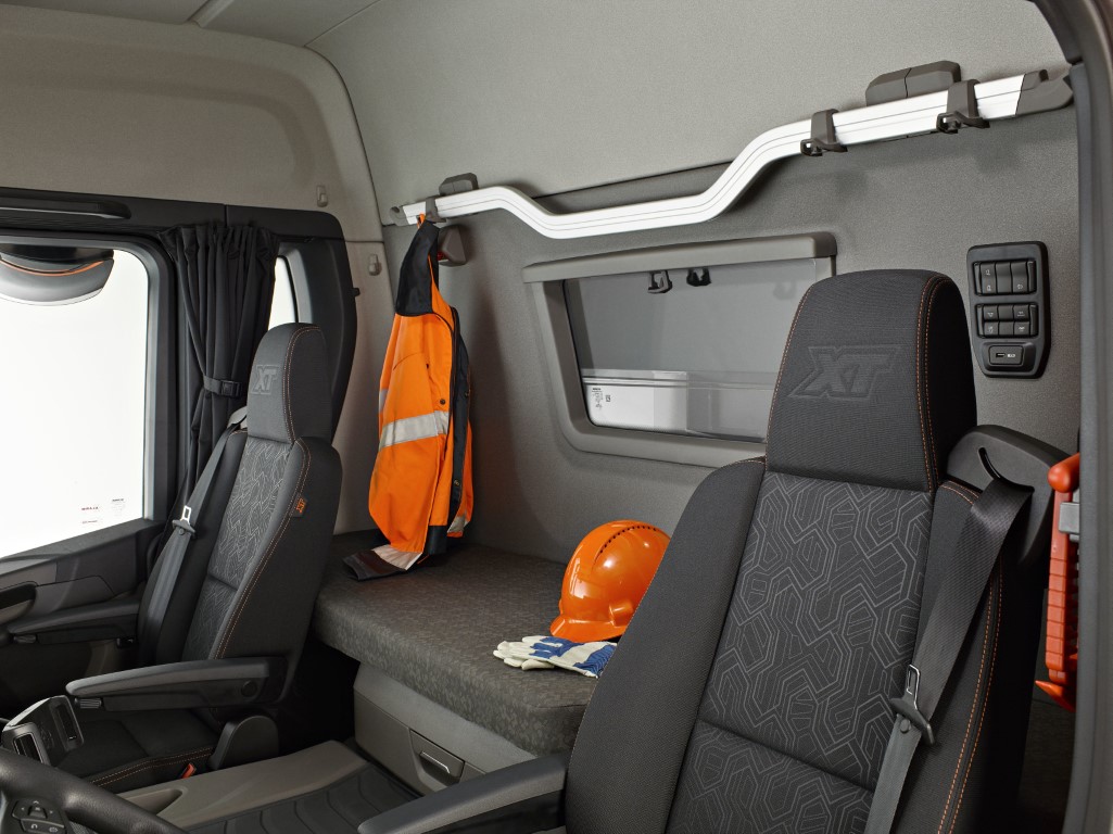 Interior of a Scania G-series XT Södertälje, Sweden Photo: Göran Wink 2017