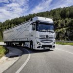 Mercedes-Benz Actros 1851 LS 4x2, Exterior, arctic white, OM 471 Euro VI rated at 375 kW/510 hp, displacement 12.8 l, 12-speed Mercedes PowerShift transmission 3, Active Brake Assist 5, Proximity Assist, Traffic-Sign-Recognation-Assist and Sideguard-Assist, Lane Keeping Assist, Stability Assist, Attention Assist, Active Drive Assist, MirrorCam, Predictive Powertrain Control, BiXenon headlamps, L-Cab GigaSpace.