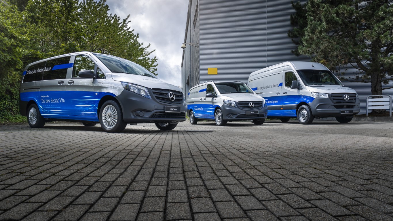 Weltpremiere Mercedes-Benz EQVWorld premiere Mercedes-Benz EQV
