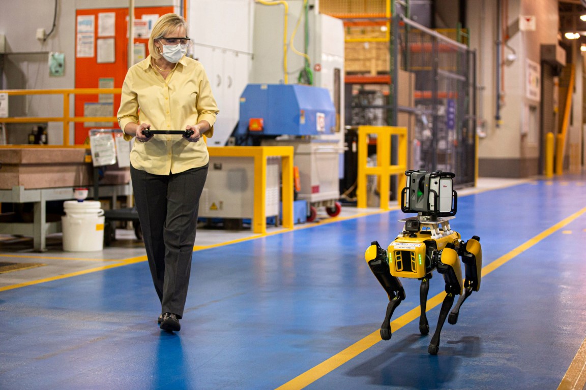 Four-legged robots