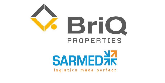 Στην BriQ Properties το 80% της SARMED WAREHOUSES Α.Ε.