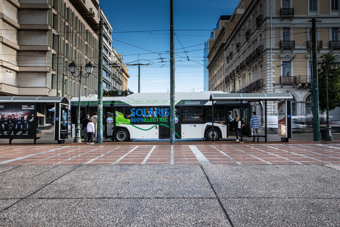Το Solaris Urbino 12 Electric στην Ελλάδα (2)