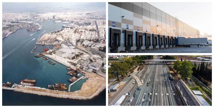 Υποδομές στην Ελλάδα Σιδηροδρομικά έργα, ενίσχυση λιμανιών, logistics centers