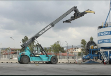 Νέος γερανός εκσυγχρονίζει το λιμάνι του Βόλου