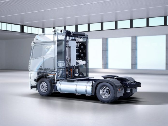 next level Mercedes-Benz GenH2 Trucknext level Mercedes-Benz GenH2 Truck