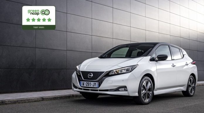Το Nissan Leaf e+ κατέκτησε 5 αστέρια από το Green NCAP