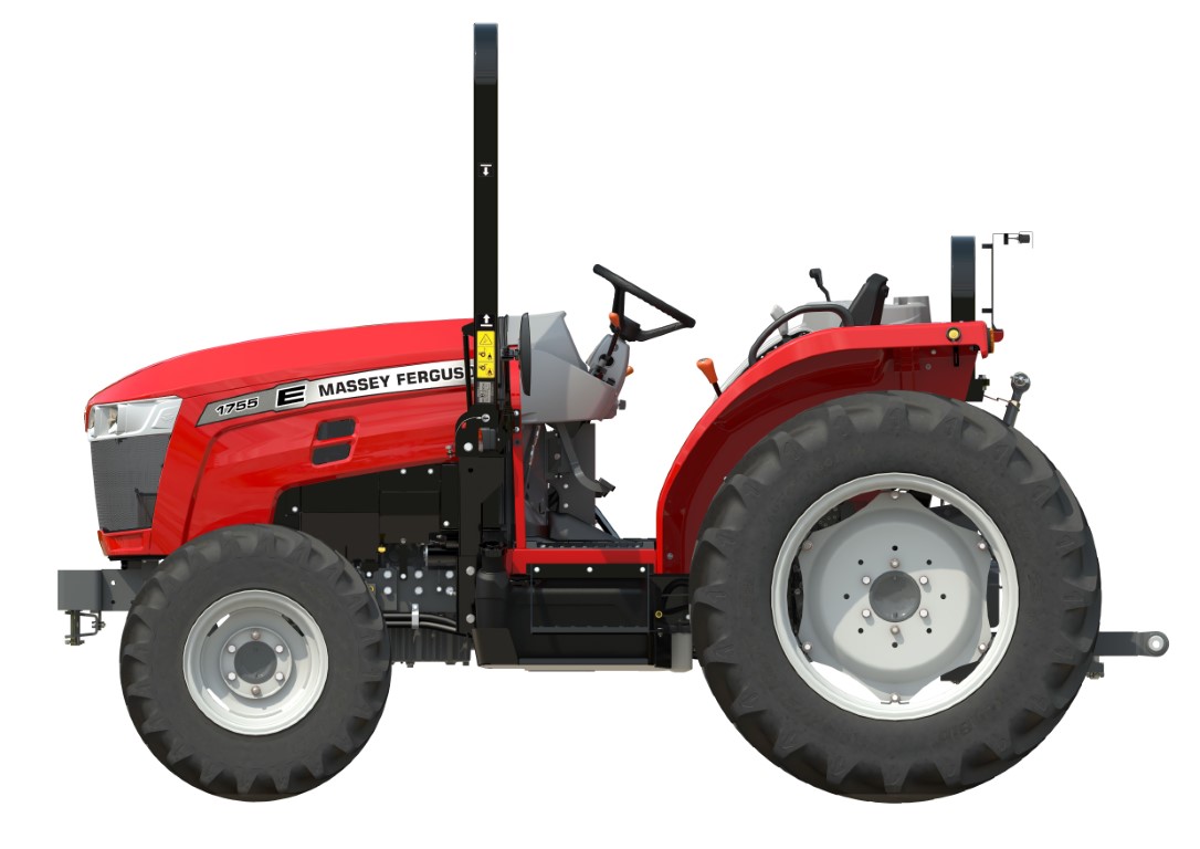 MF 1755 E - SIDE ELEVATION (Medium)