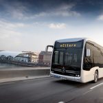 eMobility Days 2022 in Mannheim: Daimler Buses präsentiert seine Elektrifizierungs-Strategie vom Stadtbus bis zum Reisebus. Auf dem Bild: Mercedes-Benz eCitaro mit vollelektrischem Antrieb. // eMobility Days 2022 in Mannheim/Germany: Daimler Buses presents its electrification strategy from city buses to coaches. In the picture: Mercedes-Benz eCitaro with all-electric drive.
