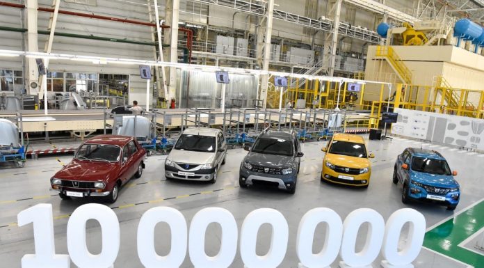 Η DACIA πέρασε το ορόσημο των 10 εκατομμυρίων αυτοκινήτων