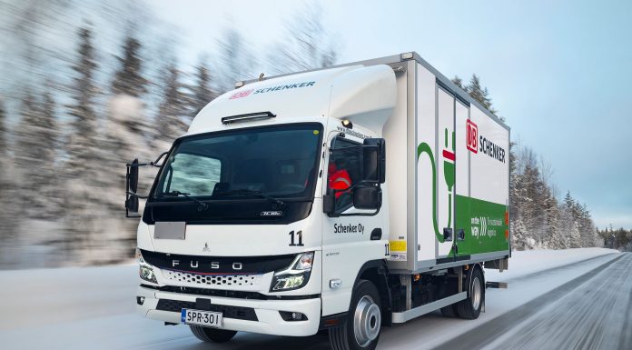 Το FUSO eCanter της Daimler Truck στην βόρεια Φινλανδία