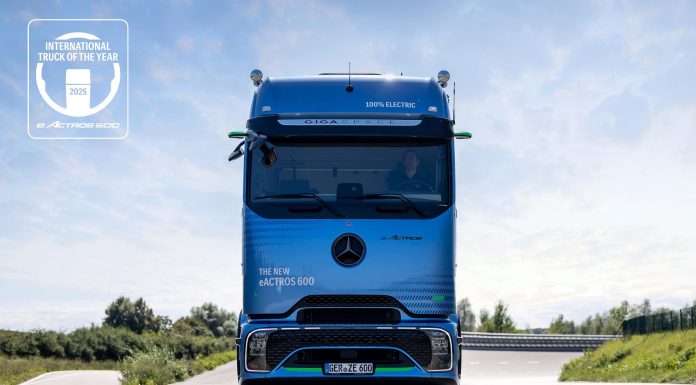 Το νέο Mercedes-Benz eActros 600 Διεθνές Φορτηγό της Χρονιάς 2025