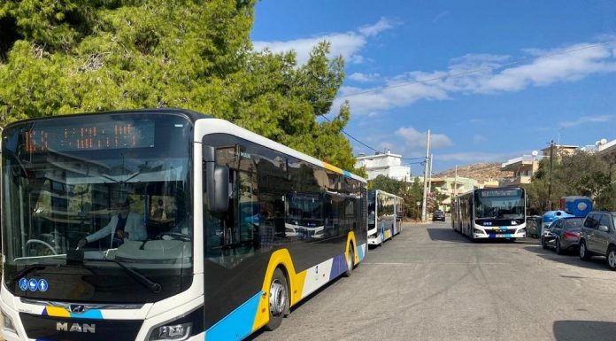 20 νέα αρθρωτά λεωφορεία στις γραμμές της Νοτιοανατολικής Αττικής